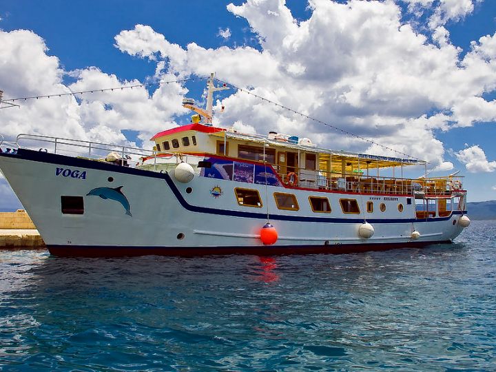 Boat trip with Voga Makarska - Jelsa Hvar - Bol Brac