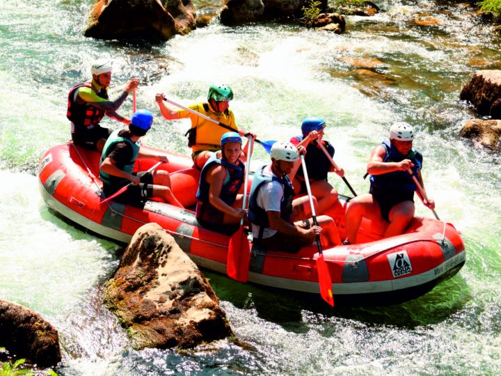 Rafting auf dem Fluss Cetina - Omis